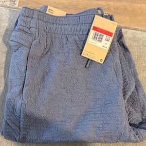 Nike Textured Blue Joggers